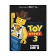 MOC  Compatible  Toy Story 3  Movie Wall Art Canvas Art With Backing. Sale