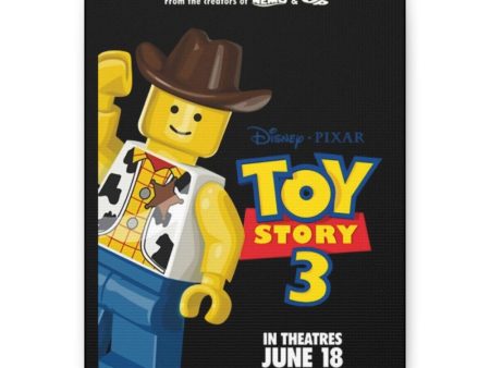 MOC  Compatible  Toy Story 3  Movie Wall Art Canvas Art With Backing. Sale