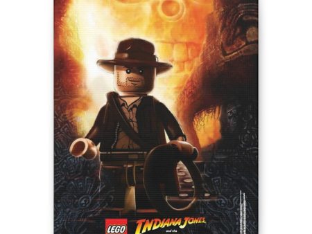 MOC  Compatible  Indiana Jones  Movie Wall Art Canvas Art With Backing. Online now