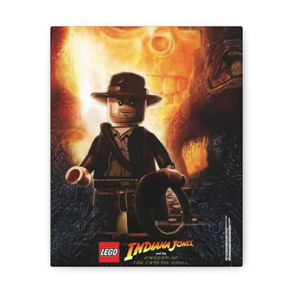 MOC  Compatible  Indiana Jones  Movie Wall Art Canvas Art With Backing. Online now