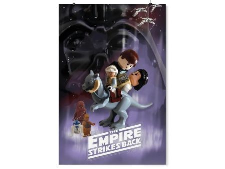 MOC  Compatible  Star Wars The Empire Strikes Back  Movie Wall Art POSTER ONLY Online Sale