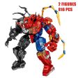 MOC NON  Super Hero Superhero Movie Carnage Battle Venom VS Spiderman Model Building Blocks Bricks Sets Figures Kids toys Online