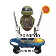 MOC NON  4Pcs Set Turtles Leonardo Raphael Michelangelo Donatello Model Building Blocks Enlighten Figure toys For Discount