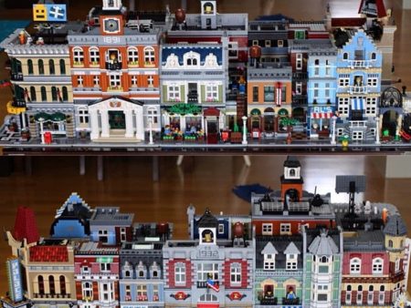 MOC NON  Creatoring Expert Pet Book Shop Town Hall Downtown Diner Model Moc Modular Building Blocks Brick Bank Cafe Corner Toys Parisian For Cheap