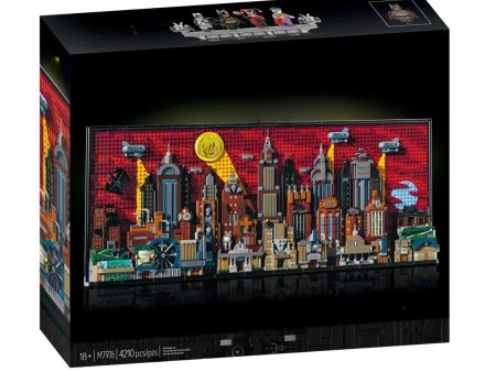 NON  2024 New 76271 The Animated Series Gotham City Skyline Building Block Model Compatible Assembly Brick Toys For Discount