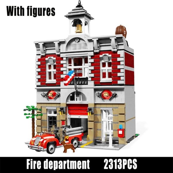 MOC NON  Creatoring Expert Pet Book Shop Town Hall Downtown Diner Model Moc Modular Building Blocks Brick Bank Cafe Corner Toys Parisian For Cheap