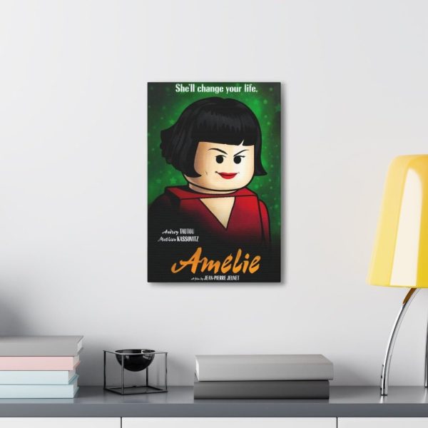 MOC  Compatible  Amelie  Movie Wall Art Canvas Art With Backing. Hot on Sale