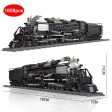 MOC NON  Technical Steam Locomotive The Union Pacific Big Boy Model Building Blocks City Railway Train Bricks Toys  for  Boy For Discount