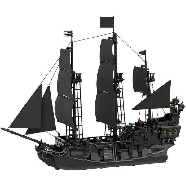 MOC NON  NEW 3047PCS Famous pirate Movie MOC Black Pearl three-masted galleon model DIY creative ideas  Toy   Blocks Supply