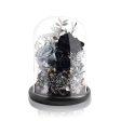 Preserved Rose Magical Bell Jar - Black   Livid Discount