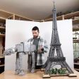 MOC NON  NEW PARIS The Eiffel Tower World   AT-AT   Falcon    Titanic famous ahitecture 10001pcs Building Blocks Bricks Compatible 10307 75313 Sale