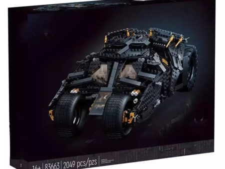 MOC  Compatible  2049pcs Chariot dark knight Bat mobile Compatible 76240 Model Building Blocks Bricks Set  Toys   for  Kids For Discount