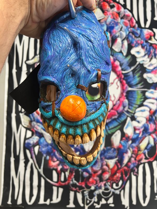 Blue Chuckles The Moldy Clown Mask Hot on Sale