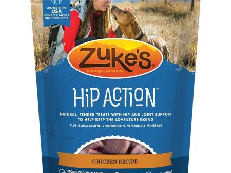 Zuke s Hip Action Dog Treats With Glucosamine & Chondroitin Chicken Recipe 6oz Fashion