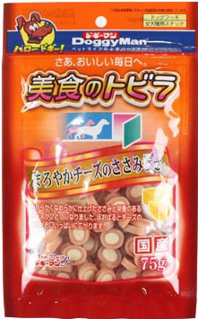 Doggyman Gourmet Door Cheese With Sasami Dog Treat 75g Supply