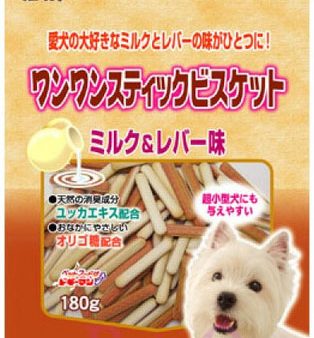 Doggyman Chicken Liver & Milk Stick Biscuit 180g Online