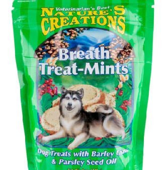 Nature s Creations Breath Treat-Mints For Dogs 8oz Online