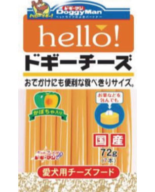 Doggyman Hello Doggy Cheese With Pumpkin 72g Online