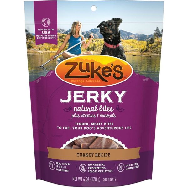 Zuke s Jerky Naturals Turkey Dog Treats 6oz Discount