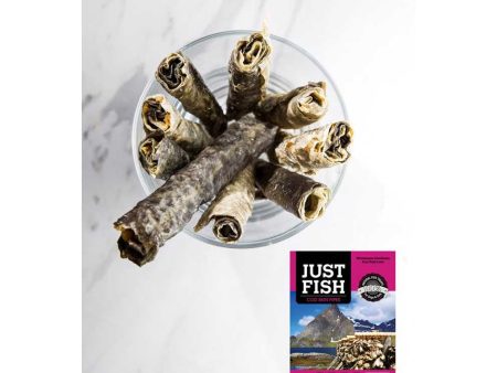 Just Fish Cod Skin Pipes All Natural & Hypo-Allergenic Treats For Dogs & Cats 100g Discount