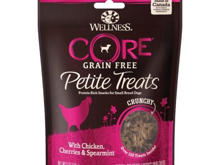 Wellness Core Petite Treats Chicken, Cherries & Spearmint Soft Dog Treats 170g For Discount