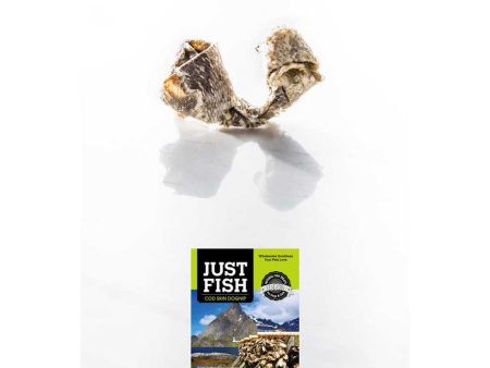 Just Fish Cod Skin Dognip All Natural & Hypo-Allergenic Treats For Dogs & Cats 100g Online Sale