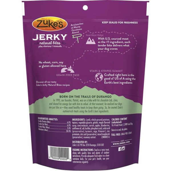 Zuke s Jerky Naturals Lamb Dog Treats 6oz Online Hot Sale