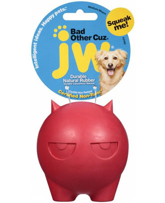 JW Other Cuz Bad Rubber Dog Toy Medium Cheap