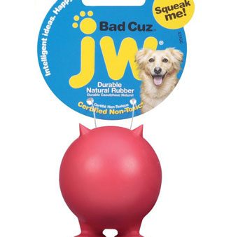 JW Bad Cuz Rubber Dog Toy Medium Hot on Sale