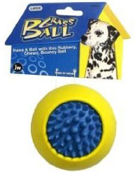 JW Pet Grass Ball Rubber Dog Toy Large For Cheap