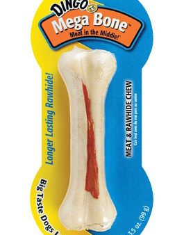 Dingo Mega Rawhide Bone Medium Supply