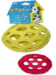 JW Sphericon Hol-Ee Football Rubber Dog Toy Medium Cheap