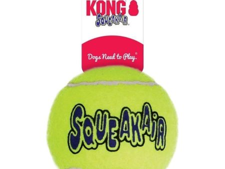 Kong Air Dog Squeaker Tennis Ball Large Online Hot Sale