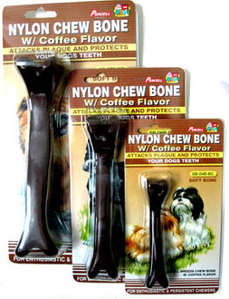 Percell Nylon Coffee Chew Hard Bone Large Cheap