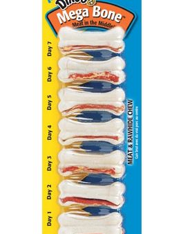 Dingo Mega Rawhide Bone Minis 7ct For Cheap