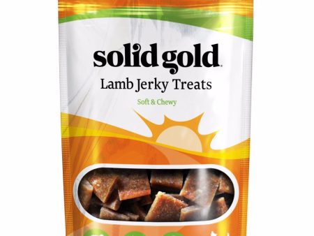 Solid Gold Lamb Jerky Dog Treats 10oz For Sale