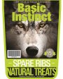 Basic Instinct Spare Ribs Natural Dog Treats 200g For Sale