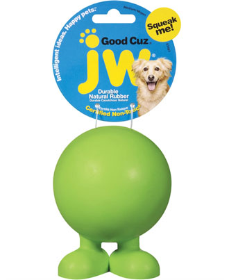 JW Good Cuz Rubber Dog Toy Large For Sale