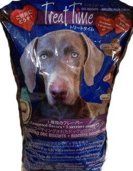 Treat Time Medium Roasted Lamb, Bacon And Chicken Dog Biscuits 4lb Online Sale