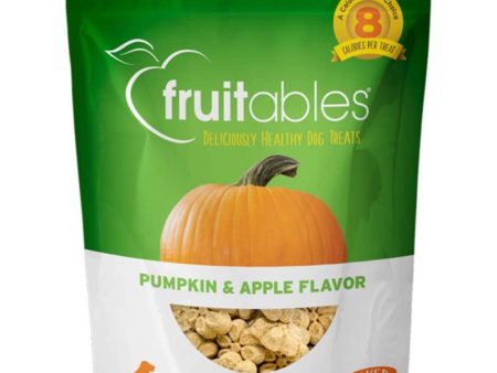 $4 OFF: Fruitables Pumpkin & Apple Dog Treats 7oz Online Sale