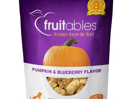 $4 OFF: Fruitables Pumpkin & Blueberry Dog Treats 7oz on Sale