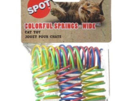 Ethical Pet Spot Colorful Springs Wide Cat Toy 10ct Hot on Sale