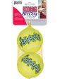 Kong Air Dog Squeaker Tennis Balls Dual Pack Large For Cheap