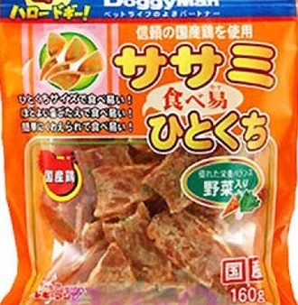 Doggyman Mouthful Sasami 160g Fashion