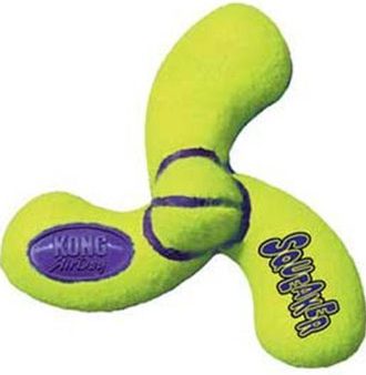 Kong Air Squeaker Spinner Dog Toy Medium Supply