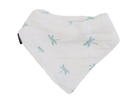 Oh So Soft Muslin Bandana Bib - Dragonfly on Sale