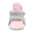 Cozie Fleece Baby Booties - Baby Pink Heather Gray Sale