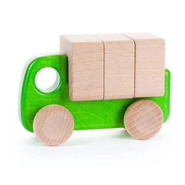 Wooden Truck with Blocks Sale