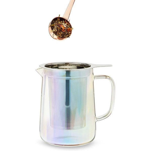 Chas Mini Glass Teapot & Infuser Supply