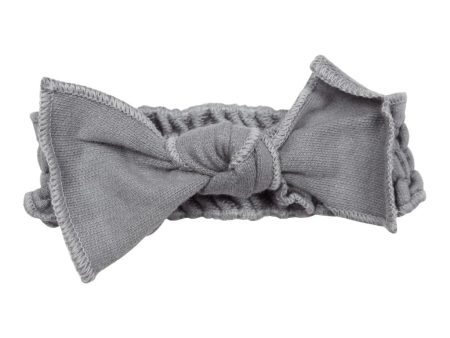 French Terry Tie Headband - Mist For Cheap